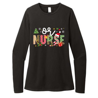 Or Nurse Christmas Operating Room Nurse Xmas Party Womens CVC Long Sleeve Shirt