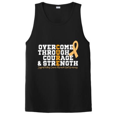 Overcome Ney Cancer Orange Ribbon Event March Gift PosiCharge Competitor Tank