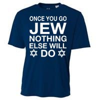 Once You Go Jew Hanukkah Cooling Performance Crew T-Shirt