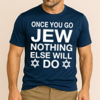 Once You Go Jew Hanukkah Performance Shirt