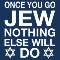 Once You Go Jew Hanukkah Drawstring Bag