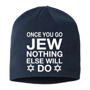 Once You Go Jew Hanukkah Sustainable Beanie