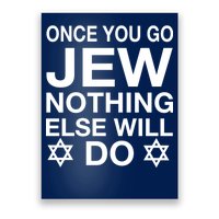 Once You Go Jew Hanukkah Poster