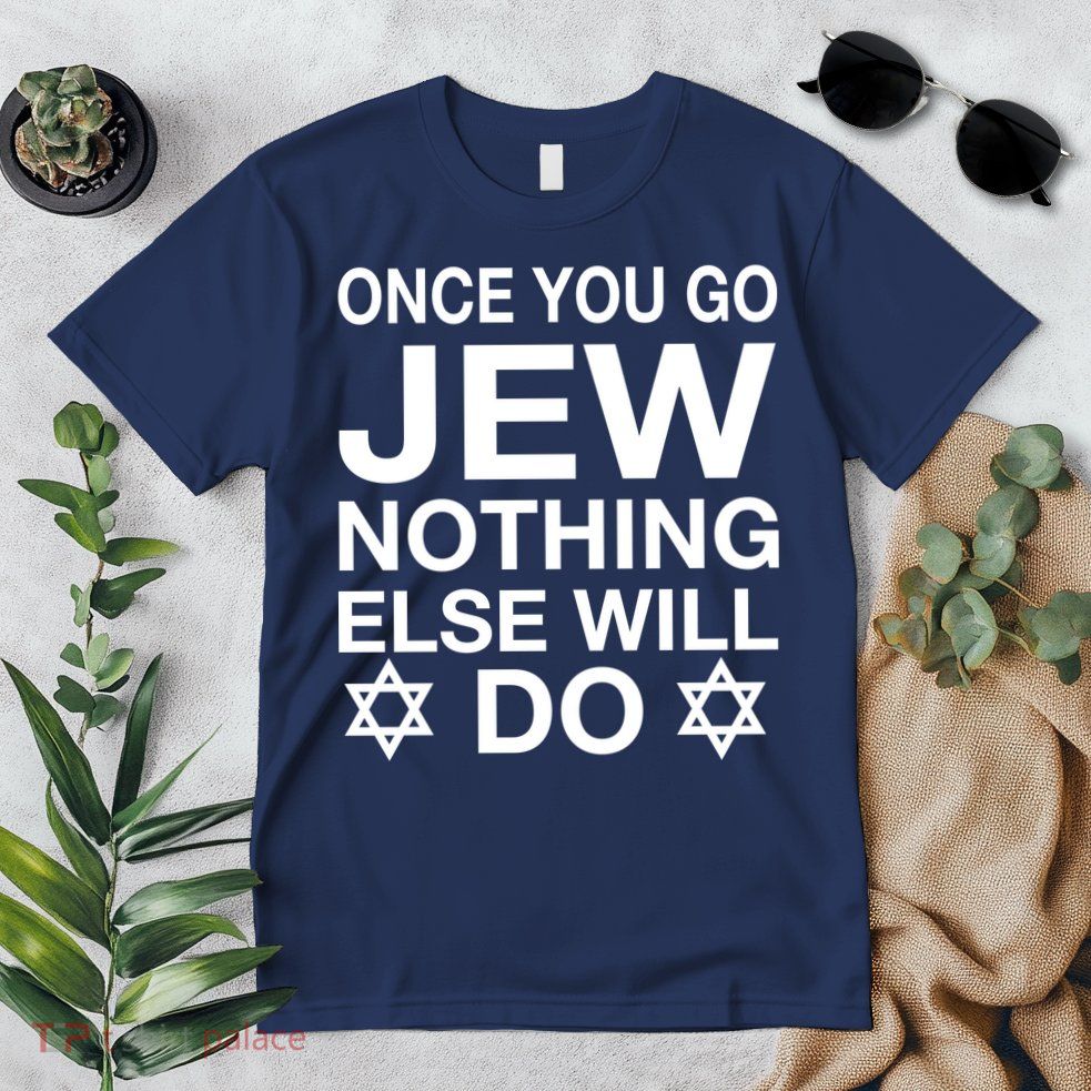 Once You Go Jew Hanukkah Premium T-Shirt