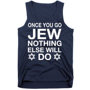 Once You Go Jew Hanukkah Tank Top