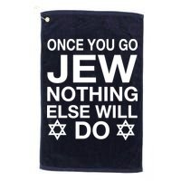 Once You Go Jew Hanukkah Golf Towel
