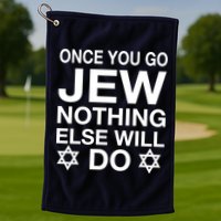 Once You Go Jew Hanukkah Golf Towel