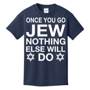 Once You Go Jew Hanukkah Kids T-Shirt