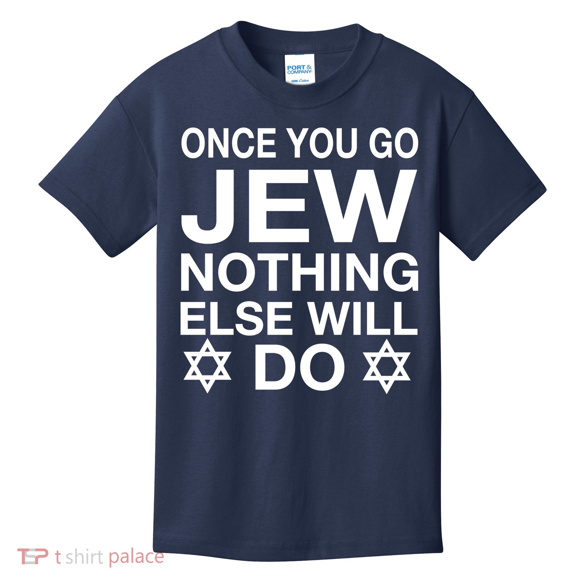 Once You Go Jew Hanukkah Kids T-Shirt