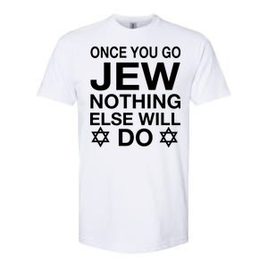 Once You Go Jew Hanukkah Softstyle CVC T-Shirt