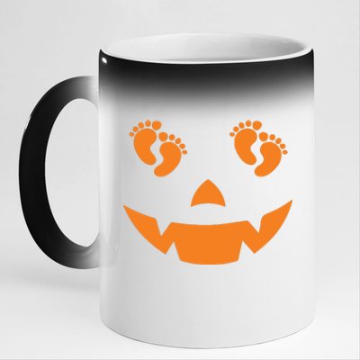 Ob Nurse Delivery Labor Halloween 11oz Black Color Changing Mug