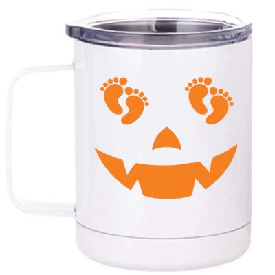 Ob Nurse Delivery Labor Halloween 12 oz Stainless Steel Tumbler Cup