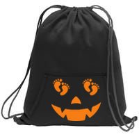 OB Nurse Delivery Labor Halloween Sweatshirt Cinch Pack Bag