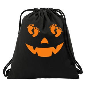 OB Nurse Delivery Labor Halloween Drawstring Bag