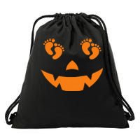 OB Nurse Delivery Labor Halloween Drawstring Bag