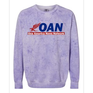 One America News Network OAN Classic Colorblast Crewneck Sweatshirt