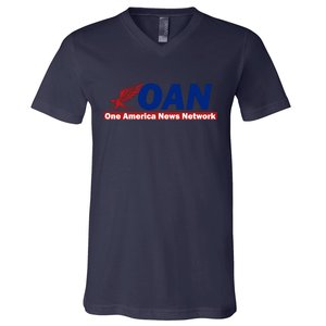 One America News Network OAN Classic V-Neck T-Shirt