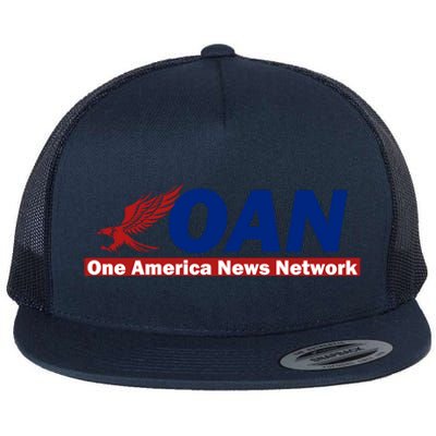 One America News Network OAN Classic Flat Bill Trucker Hat