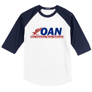 One America News Network OAN Classic Baseball Sleeve Shirt