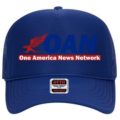 One America News Network OAN Classic High Crown Mesh Back Trucker Hat