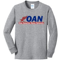 One America News Network OAN Classic Kids Long Sleeve Shirt