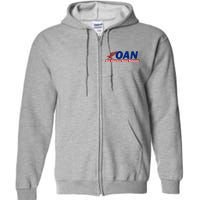 One America News Network OAN Classic Full Zip Hoodie