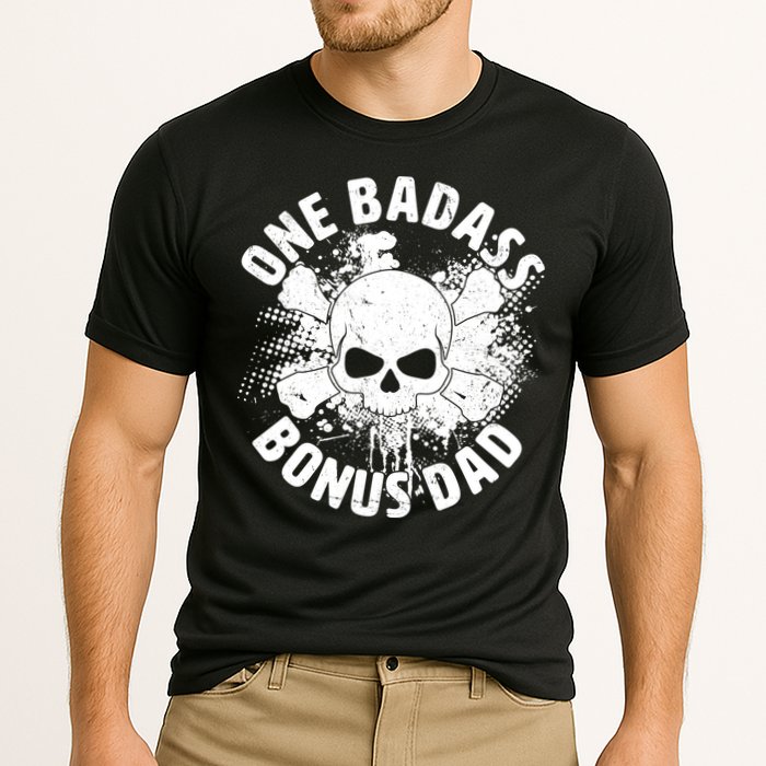One Badass Bonus Dad Cooling Performance Crew T-Shirt