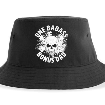 One Badass Bonus Dad Sustainable Bucket Hat