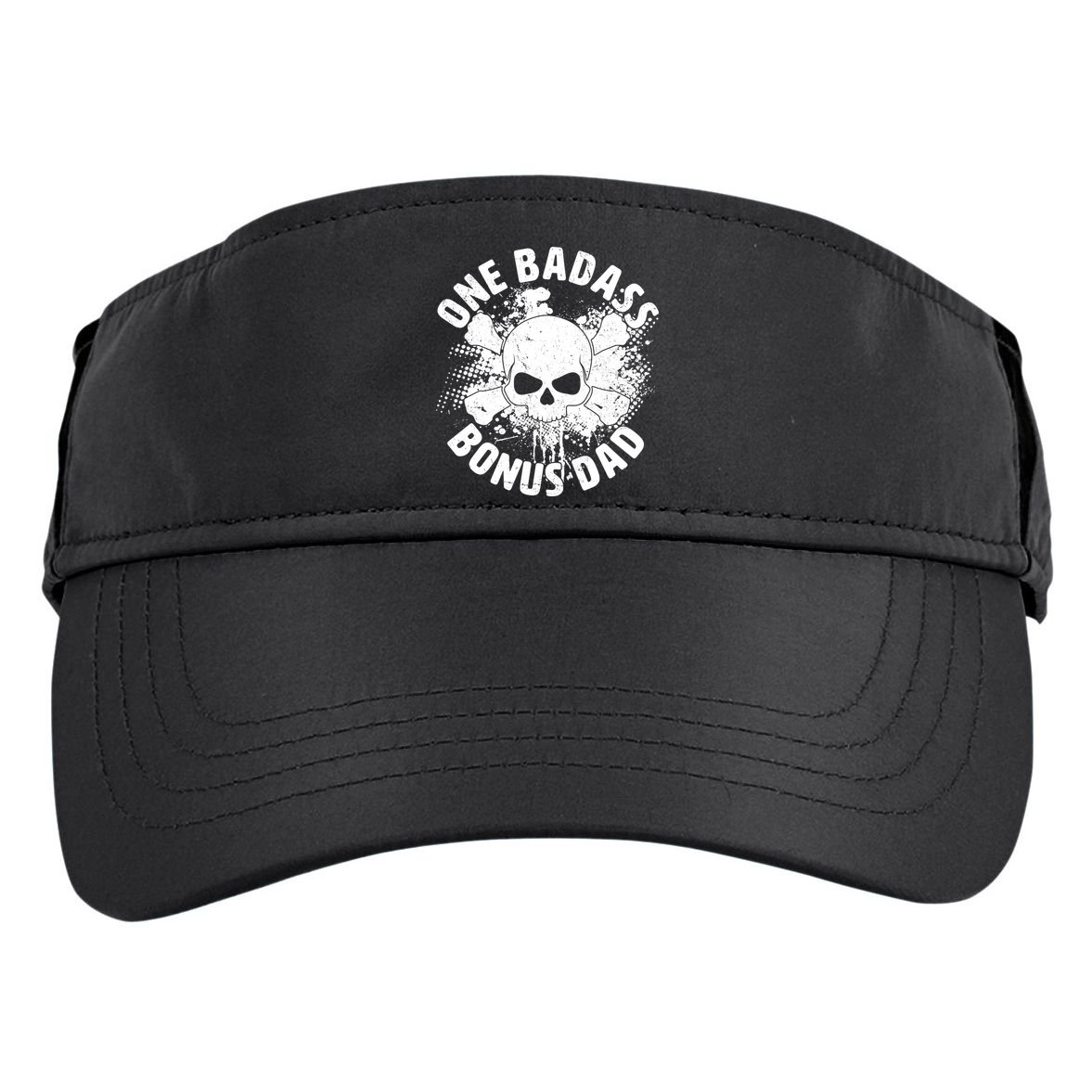 One Badass Bonus Dad Adult Drive Performance Visor