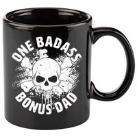 One Badass Bonus Dad 11oz C Handle Ceramic Mug
