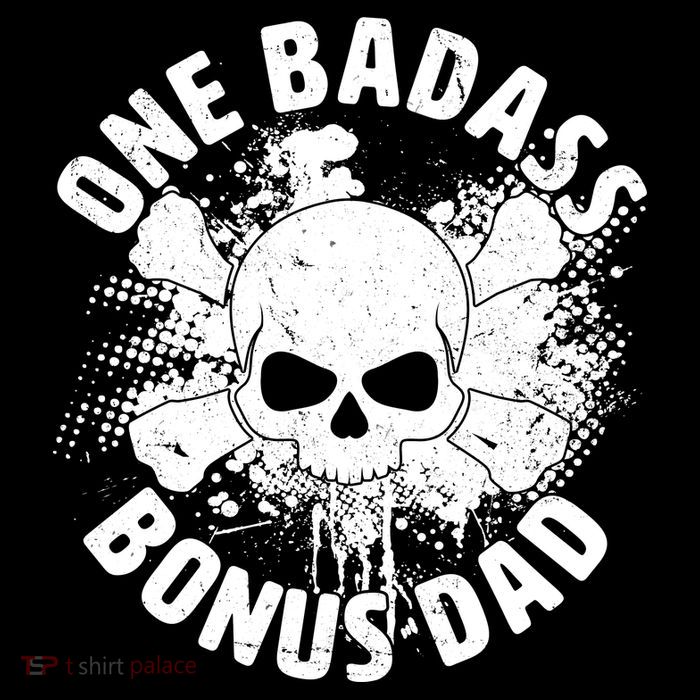 One Badass Bonus Dad Drawstring Bag