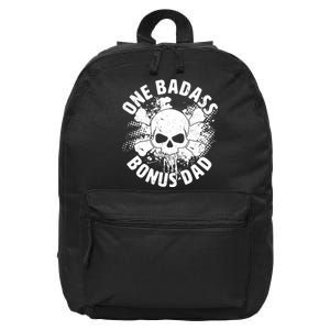 One Badass Bonus Dad 16 in Basic Backpack