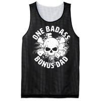 One Badass Bonus Dad Mesh Reversible Basketball Jersey Tank