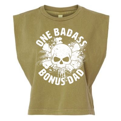 One Badass Bonus Dad Garment-Dyed Women's Muscle Tee