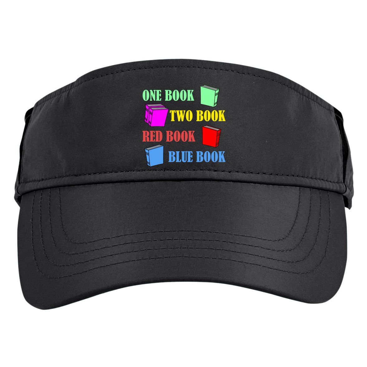One Book Two Book Red Book Blue Book Adult Drive Performance Visor