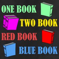 One Book Two Book Red Book Blue Book Adult Drive Performance Visor