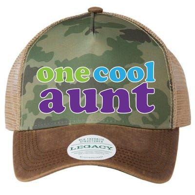 One Cool Aunt Legacy Tie Dye Trucker Hat
