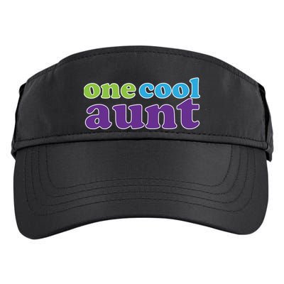 One Cool Aunt Adult Drive Performance Visor
