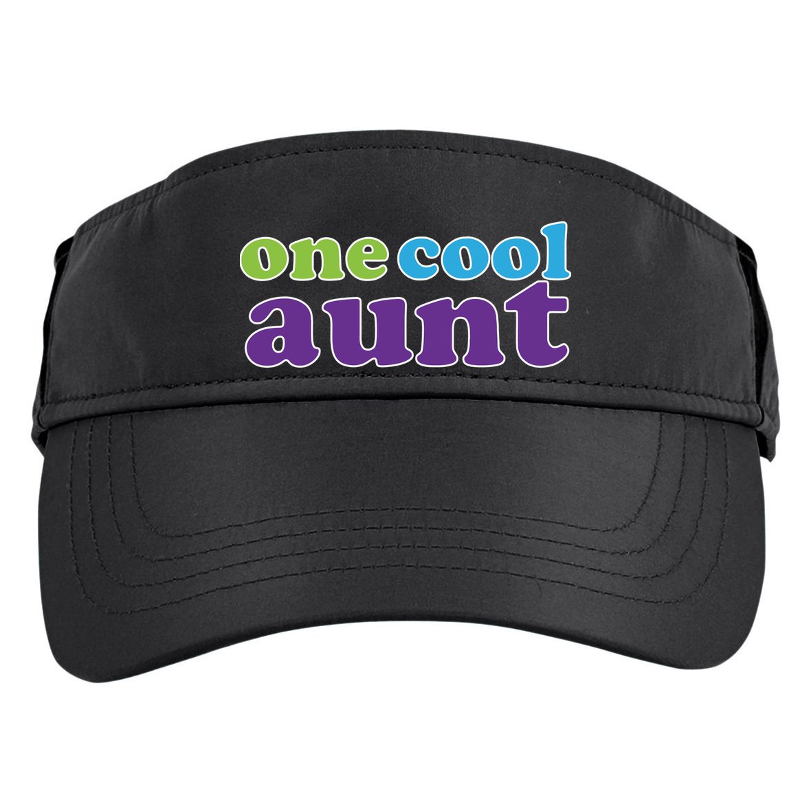 One Cool Aunt Adult Drive Performance Visor