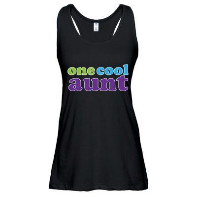 One Cool Aunt Ladies Essential Flowy Tank