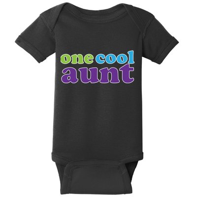 One Cool Aunt Baby Bodysuit