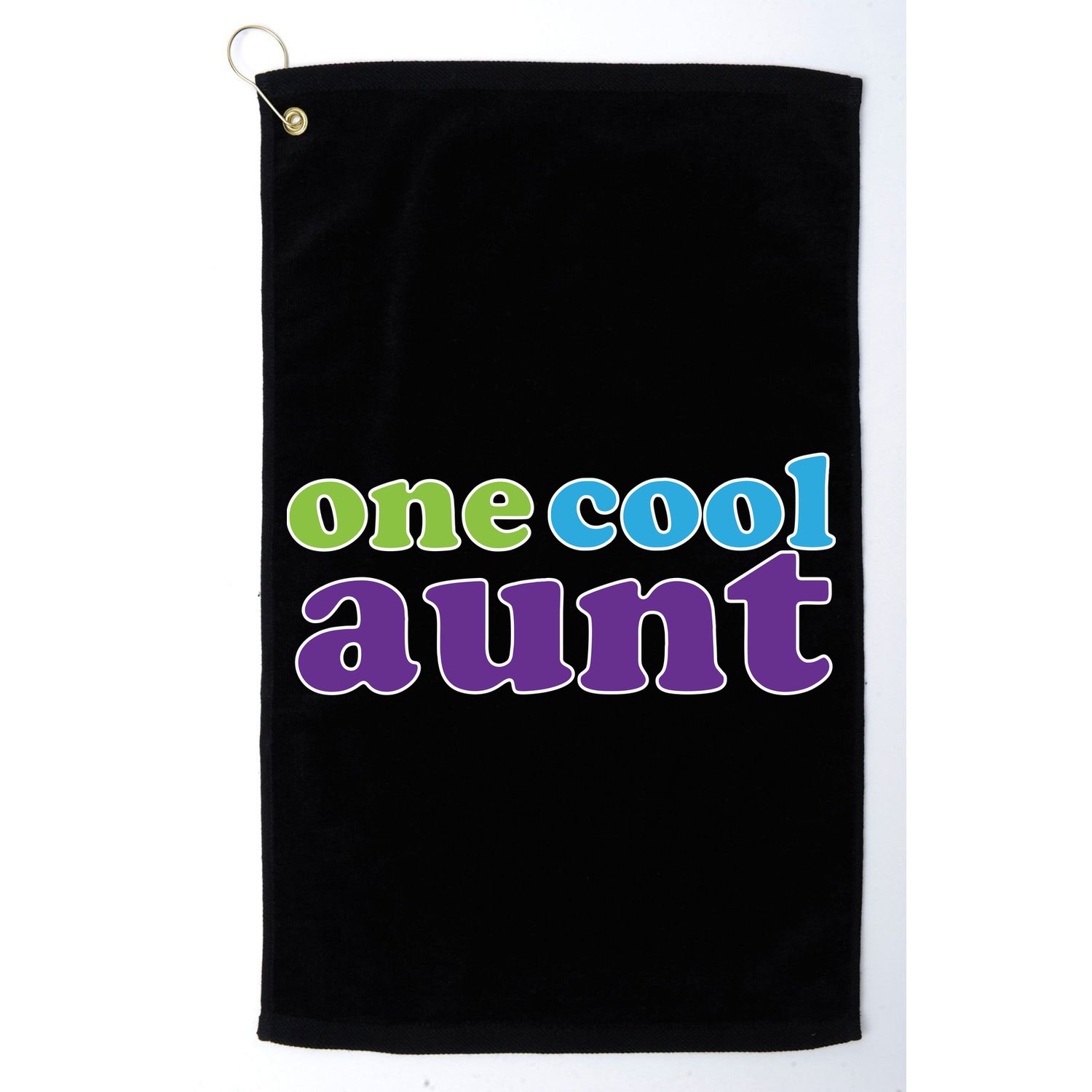 One Cool Aunt Golf Towel