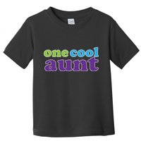 One Cool Aunt Toddler T-Shirt