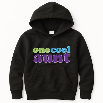 One Cool Aunt Kids Hoodie