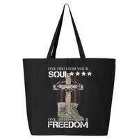 One Died For Your Soul And Freedom 25L Jumbo Tote