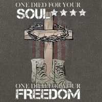 One Died For Your Soul And Freedom Cotton Canvas Backpack