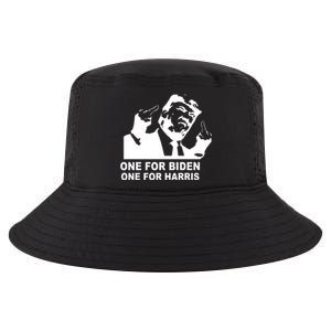 One For Biden One For Harris Pro Trump Cool Comfort Performance Bucket Hat