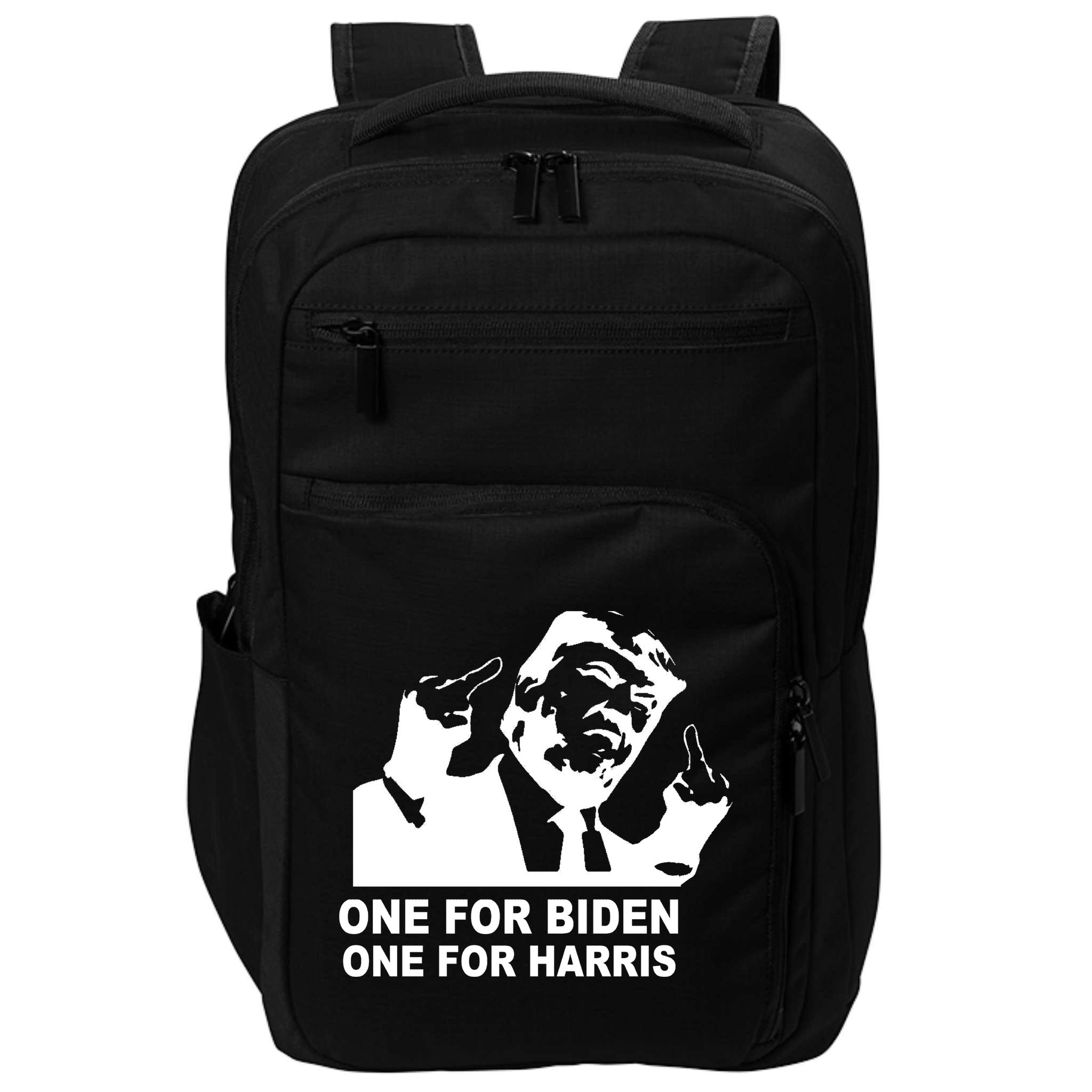 One For Biden One For Harris Pro Trump Impact Tech Backpack