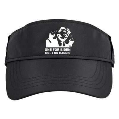 One For Biden One For Harris Pro Trump Adult Drive Performance Visor