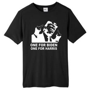 One For Biden One For Harris Pro Trump Tall Fusion ChromaSoft Performance T-Shirt